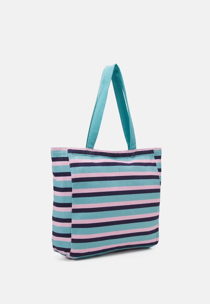 Mads Nørgaard PRINT BOUTIQUE ATHENE - Shopping Bag - Aqua/pink/navy - Damen 4 Mads Nørgaard PRINT BOUTIQUE ATHENE - Shopping Bag - Aqua/pink/navy - Damen – Bild 2