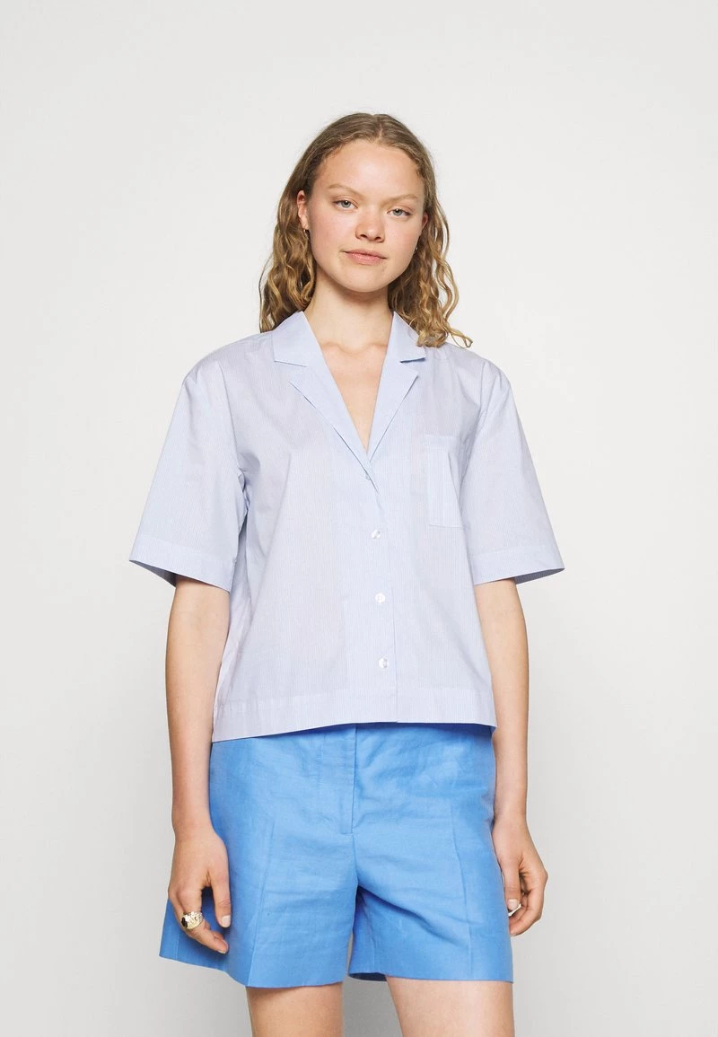 Mads Nørgaard - Damen POPLIN BRENNA - Hemdbluse - Light Blue 3 Mads Nørgaard - Damen POPLIN BRENNA - Hemdbluse - Light Blue