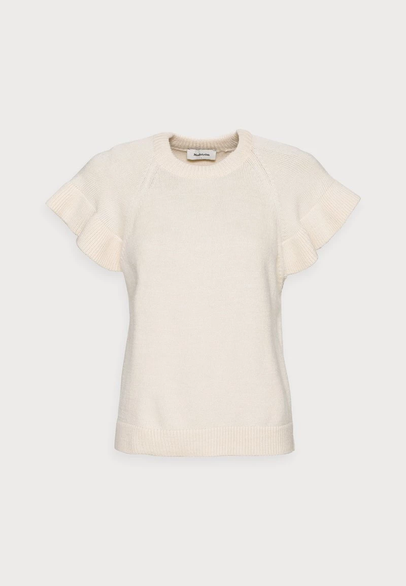 Modström - Damen JAIME VEST - T-Shirt Print - Cream Milk 7 Modström - Damen JAIME VEST - T-Shirt Print - Cream Milk – Bild 5