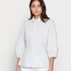 Modström - Damen JASLEEN SHIRT - Hemdbluse - Blue Stripe -Mads Nørgaard Verkäufe 2022 d011d3da9f734f6a84c090d9fc29e818