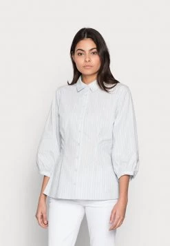 Modström - Damen JASLEEN SHIRT - Hemdbluse - Blue Stripe