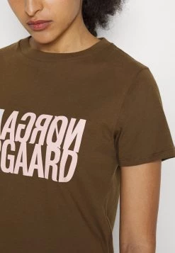 Mads Nørgaard SINGLE TRENDA TEE - T-Shirt Print - Desert Palm - Damen -Mads Nørgaard Verkäufe 2022 d0af0cde0ac447278882746046160848