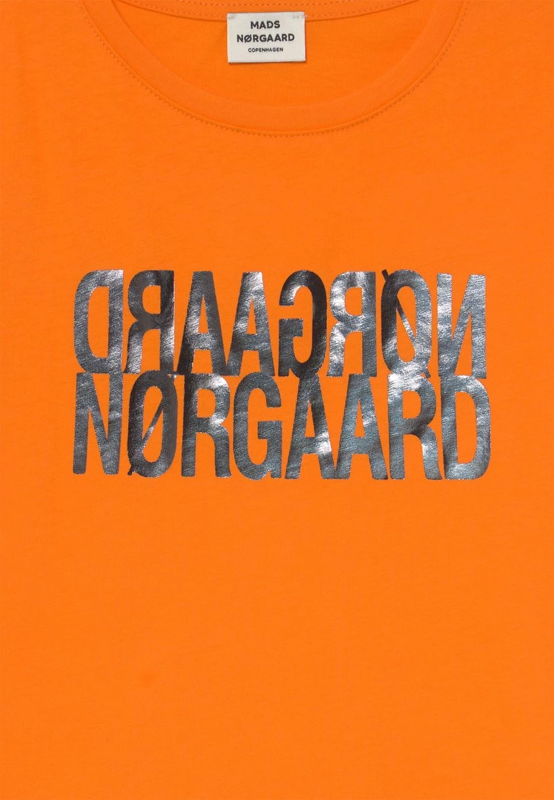 Mads Nørgaard - Kinder SINGLE ORGANIC TUVINA TEE - T-Shirt Print - Oriole 5 Mads Nørgaard - Kinder SINGLE ORGANIC TUVINA TEE - T-Shirt Print - Oriole – Bild 3