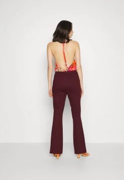 Modström - Damen TANNYMD SLIT PANTS - Stoffhose - Currant -Mads Nørgaard Verkäufe 2022 da37f2a020ed4a3e936464ba0de483f5