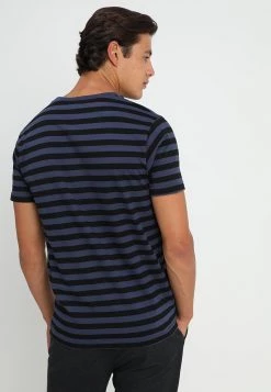 Mads Nørgaard MIDI THOR - T-Shirt Print - Navy/black - Herren -Mads Nørgaard Verkäufe 2022 dbda523257024182ad70839d70529063