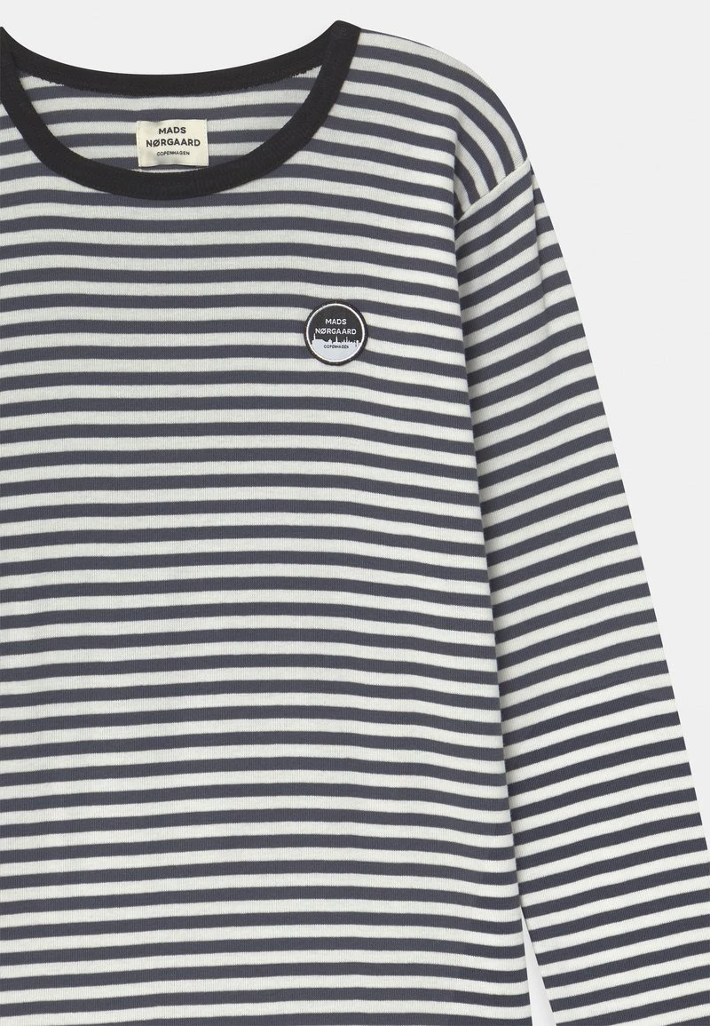 Mads Nørgaard LONGSLEEVE - Langarmshirt - Marshmallow/iron Gate/black - Kinder 5 Mads Nørgaard LONGSLEEVE - Langarmshirt - Marshmallow/iron Gate/black - Kinder – Bild 3