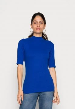 Modström - Damen KROWN - T-Shirt Basic - Electric Blue