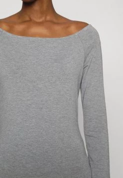 Modström - Damen TANSY - Langarmshirt - Grey Melange -Mads Nørgaard Verkäufe 2022 e0a49730f31f458a95c624361d52c54e