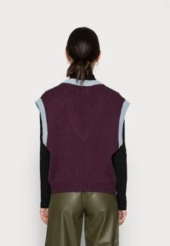 Mads Nørgaard - Damen WILD HANNI VEST - Strickpullover - Multi Winetasting -Mads Nørgaard Verkäufe 2022 e38d911fafc0402fbcb9363db3cbff87