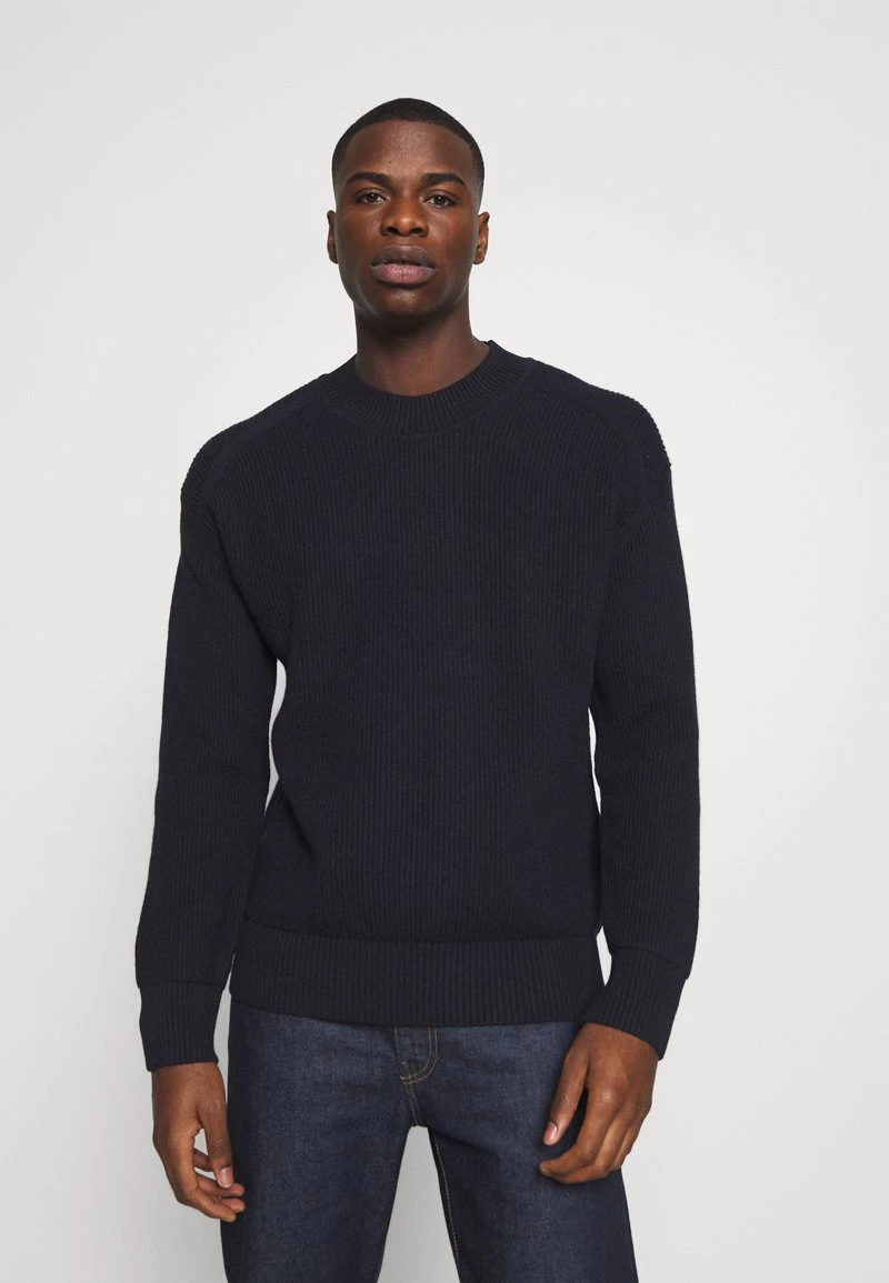 Mads Nørgaard - Herren MIX KAILO - Strickpullover - Navy 3 Mads Nørgaard - Herren MIX KAILO - Strickpullover - Navy
