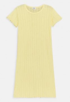 Mads Nørgaard POINTELLA DRIXINA - Jerseykleid - Pale Banana - Kinder
