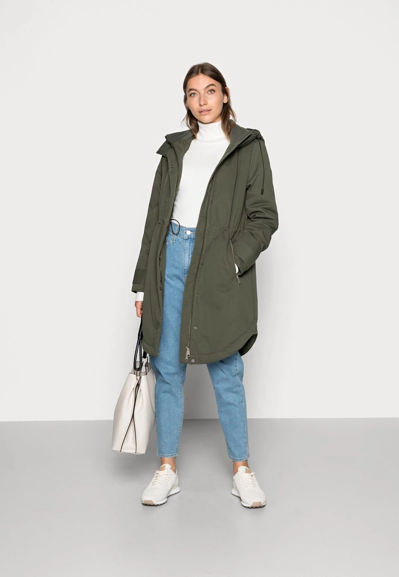 Modström - Damen KELLER COAT - Parka - Dark Army 4 Modström - Damen KELLER COAT - Parka - Dark Army – Bild 2