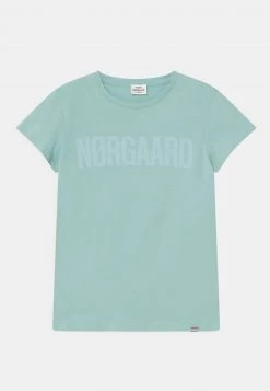 Mads Nørgaard TUVINA UNISEX - T-Shirt Print - Aqua