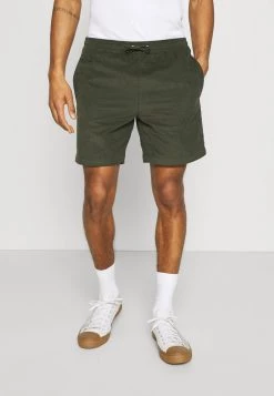Mads Nørgaard - Herren DYED SOCCO - Shorts - Forest Night