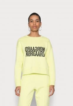 Mads Nørgaard TILVINA - Sweatshirt - Sunny Lime - Damen