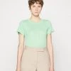 Mads Nørgaard POINTELLA TRIXA TEE - T-Shirt Basic - Light Grass Green - Damen -Mads Nørgaard Verkäufe 2022 e8b978d495ed48d7adc2690f4f5e662b