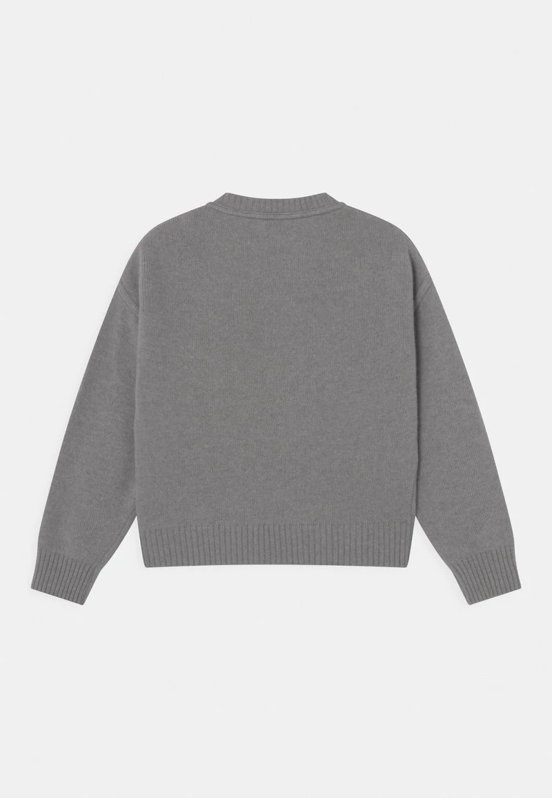 Mads Nørgaard RECY SOFT TILONINA UNISEX - Strickpullover - Light Grey Melange 4 Mads Nørgaard RECY SOFT TILONINA UNISEX - Strickpullover - Light Grey Melange – Bild 2