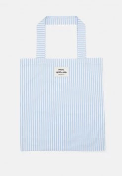 Mads Nørgaard - Damen SACKY ATOMA BAG - Shopping Bag - Della Robbia Blue/white