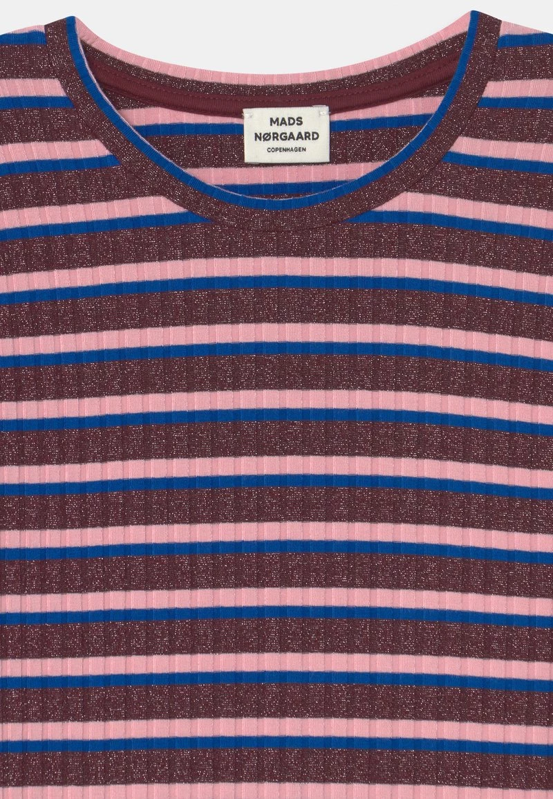 Mads Nørgaard - Kinder LUREX STRIPE DUBINA DRESS - Jerseykleid - Purple 5 Mads Nørgaard - Kinder LUREX STRIPE DUBINA DRESS - Jerseykleid - Purple – Bild 3