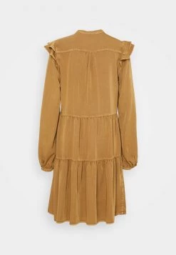 Modström - Damen HENRY DRESS - Blusenkleid - Brown Oak -Mads Nørgaard Verkäufe 2022 f10b732dbbfb42bb9a580a7d50e26b7e