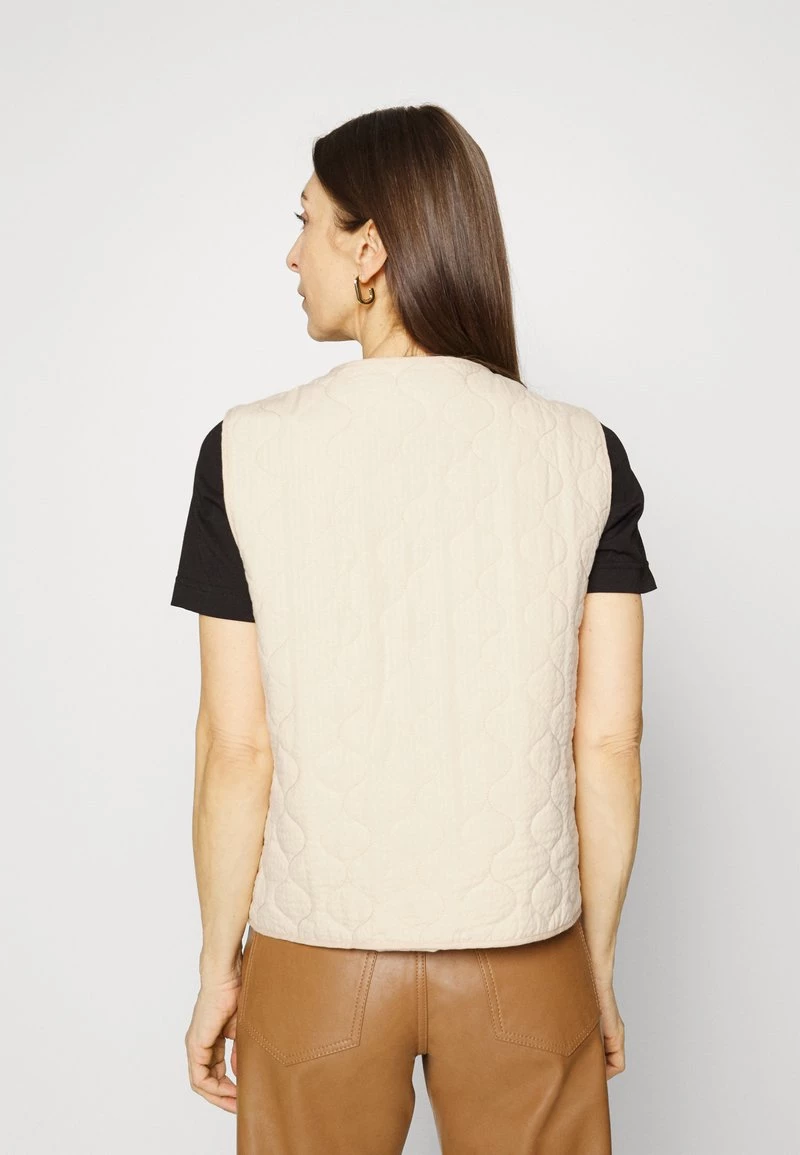Modström - Damen PINE VEST - Weste - Cream Milk 5 Modström - Damen PINE VEST - Weste - Cream Milk – Bild 3