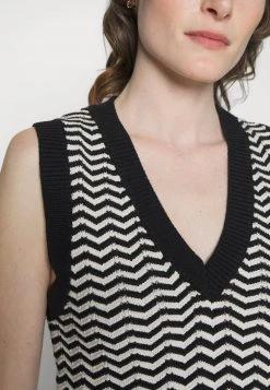 Mads Nørgaard NILO VENICE VEST - Strickpullover - Black/white - Damen 15 Mads Nørgaard NILO VENICE VEST - Strickpullover - Black/white - Damen -Mads Nørgaard Verkäufe 2022 f25a9890c54443dea686932edde2526b