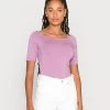 Modström TANSY - T-Shirt Basic - Valerian - Damen -Mads Nørgaard Verkäufe 2022 f2dcbeba509647828c7fe183a381d76d