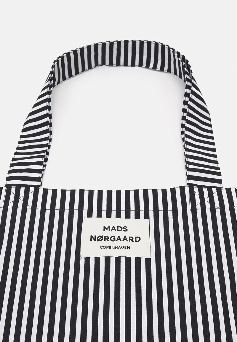 Mads Nørgaard SACKY ATOMA BAG - Shopping Bag - Black/white - Damen 7 Mads Nørgaard SACKY ATOMA BAG - Shopping Bag - Black/white - Damen – Bild 5