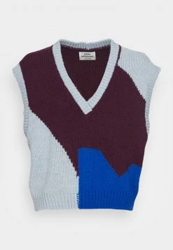 Mads Nørgaard - Damen WILD HANNI VEST - Strickpullover - Multi Winetasting -Mads Nørgaard Verkäufe 2022 f7b424a529e140b087e4c67d1eb53f53