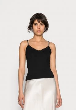 Modström TOY STRAP - Top - Black - Damen