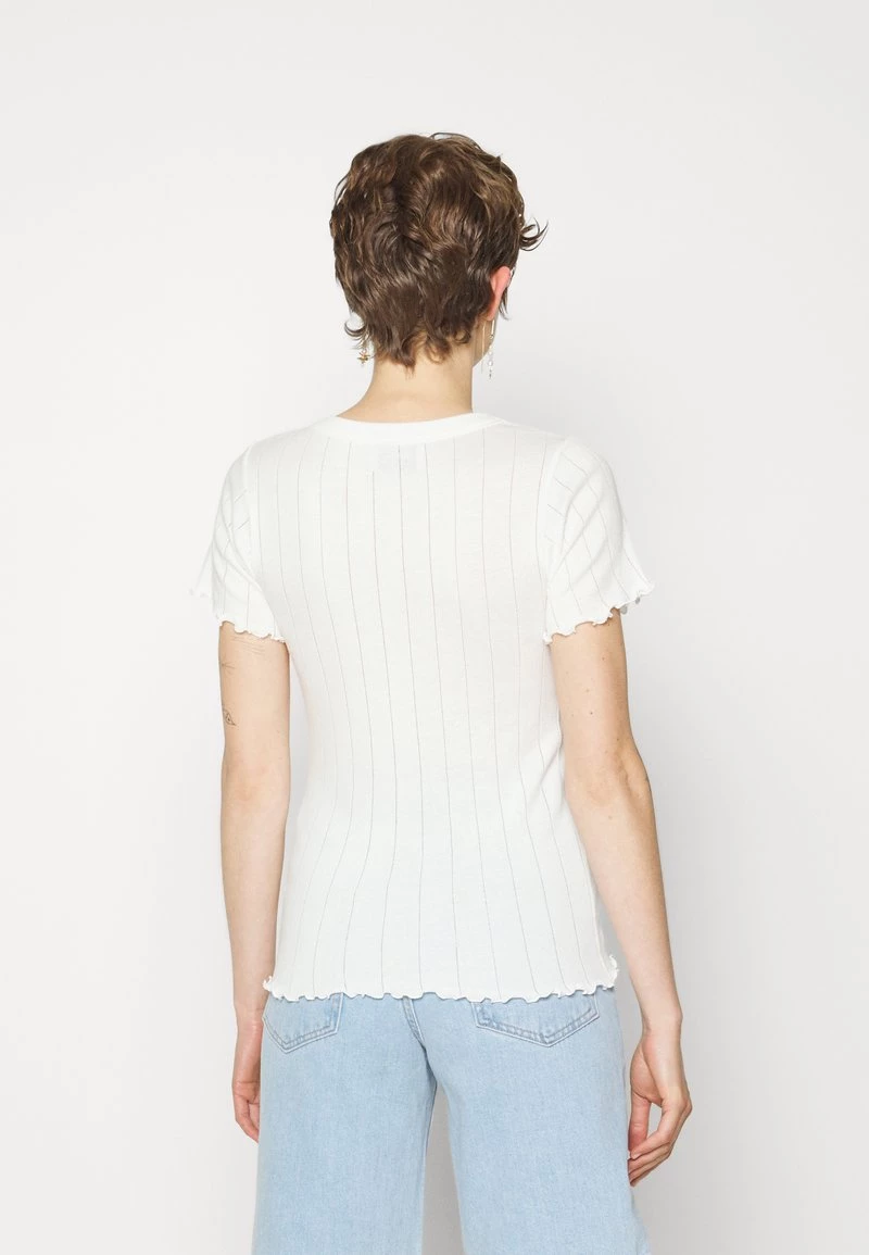 Mads Nørgaard POINTELLA TRIXA TEE - T-Shirt Basic - White Alyssum - Damen 5 Mads Nørgaard POINTELLA TRIXA TEE - T-Shirt Basic - White Alyssum - Damen – Bild 3