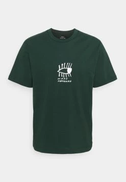 Mads Nørgaard TWIN KOZAK - T-Shirt Print - Green - Herren