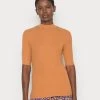 Modström - Damen KROWN - T-Shirt Basic - Hazelnut -Mads Nørgaard Verkäufe 2022 ff47d13ae14a4a9086b9411979d47de8